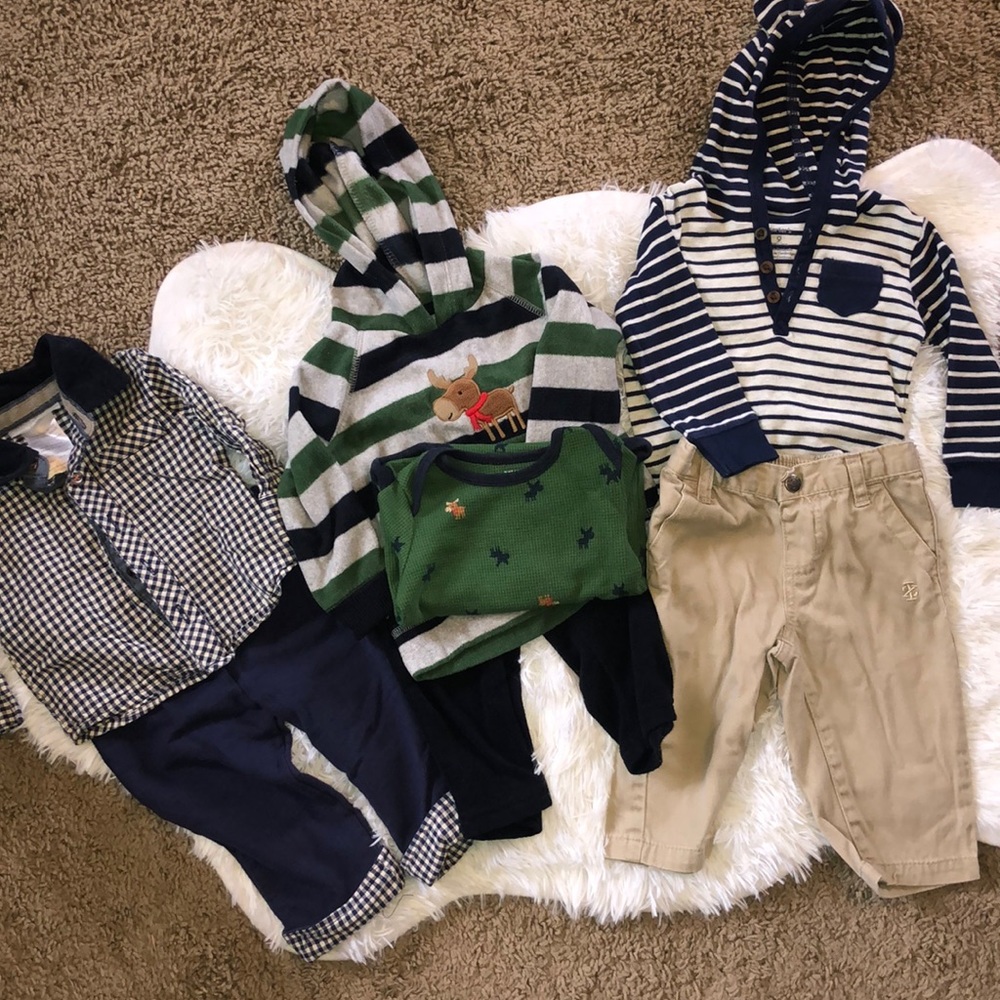 Baby boy outfit lot